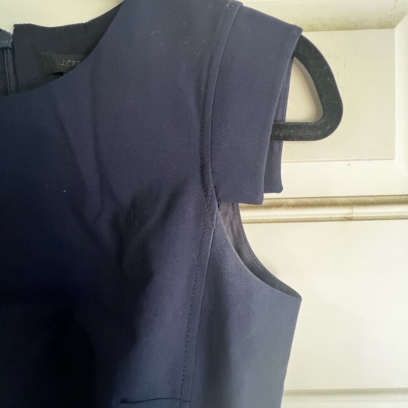 Navy J. Crew Dress - Picture 5 of 8